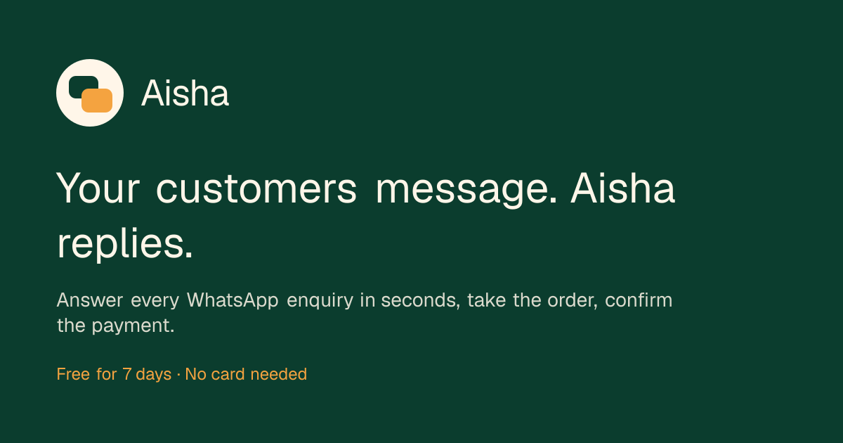 Aisha — official preview image